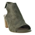 thumbnail image 2 of Clarks Deva Bell (Wide) Women's Heeled Sandal Olive 26140003-W, 2 of 6