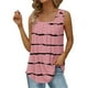 thumbnail image 1 of Blusa estampada sin mangas Moda Poliéster Tops sin mangas de verano plisados suaves para mujer Tipo 7 XL, 1 of 5