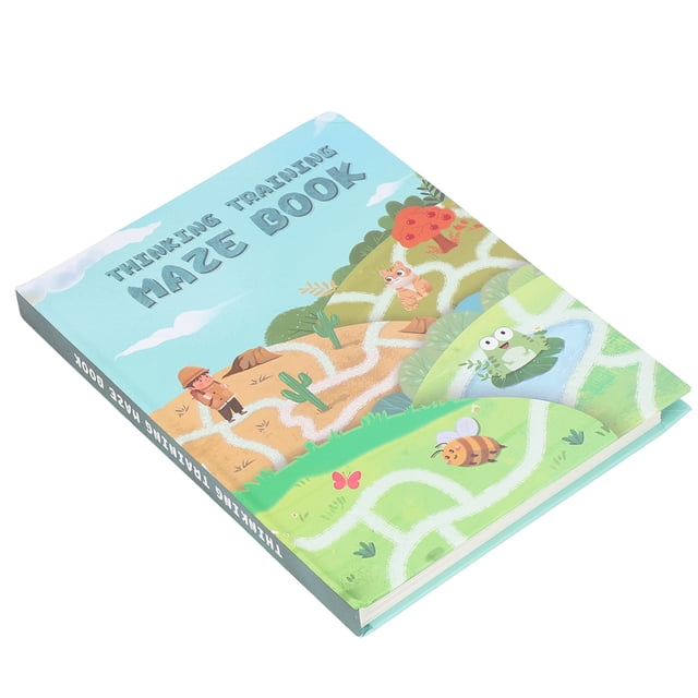 Libro de actividades de laberintos BuyWeek 24 desafíos A4