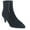 Black, variant on Impo Womens Eila Faux Suede Ankle Booties