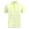 thumbnail image 4 of LPKRT Men Waffle Stripe Short Sleeve Polo Shirt - Breathable Knit Top, Casual Business Tee(Light Yellow-S), 4 of 6