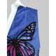thumbnail image 3 of Blusa sin mangas con estampado de mariposa de talla grande Rosegal  Tankinis, 3 of 5