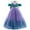 Green, variant on Girls Mermaid Birthday Party Princess Dress Kids Halloween Costume Outfits