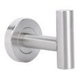 thumbnail image 4 of Ganchos de acero inoxidable cepillado para colgar en la pared para organizar la ropa: hogar, cocina y baño, 4 of 8