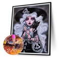 thumbnail image 1 of Cuadros Decorativos 5D bricolaje taladro redondo completo diamante pintura maquillaje pesado chica decoración del hogar (DG345) Tmvgtek embutido en tela, 1 of 8