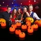 thumbnail image 1 of 12 linternas LED de Halloween con pilas para decoración de exteriores, luz de vela con forma de calabaza, 1 of 9