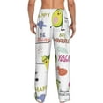 thumbnail image 3 of Disketp Happy Avocado Men'S Pajama Pants - Ultra Soft Fleece Sleep And Lounge Pants (Size: S-Xxl), 3 of 9