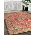 thumbnail image 2 of Ahgly Company Indoor Rectangle Traditional Grapefruit Red Area Rugs, 5' x 7', 2 of 6