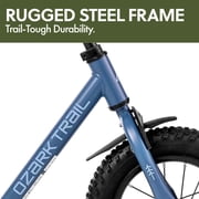 Ozark Trail 12 M.1 Timber Kids Balance Bike, Blue, Unisex