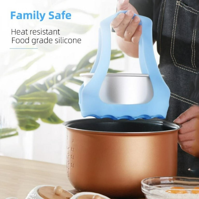 Pressure Cooker Sling Steamer Silicone Bakeware Lifter Pot Kitchen  Accessories for 6 Qt/8 Qt Anti-scalding Egg Steamer Drain Rack