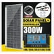 thumbnail image 1 of Kit solar de 300 W con panel solar flexible, módulo fotovoltaico monocristalino + controlador de 20 A para carga de baterías de barcos, coches, autocaravanas, casas y cobertizos., 1 of 6