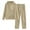 Khaki, variant on Zuesphe Women's 2 Piece Outfits Fall Sweatsuits Oversized Hoodies Lounge Sets Long Sleeve Wide Leg Sweatpants with Pockets Tracksuits Lounge Matching Sets
