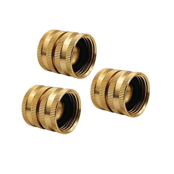 NANDIYNZHI garden decor Pipe Male Water Connection To 3/4 Hose Joint Male Garden Two Way Garden Female Patio Lawn & Garden outdoor decor B(Clearance)