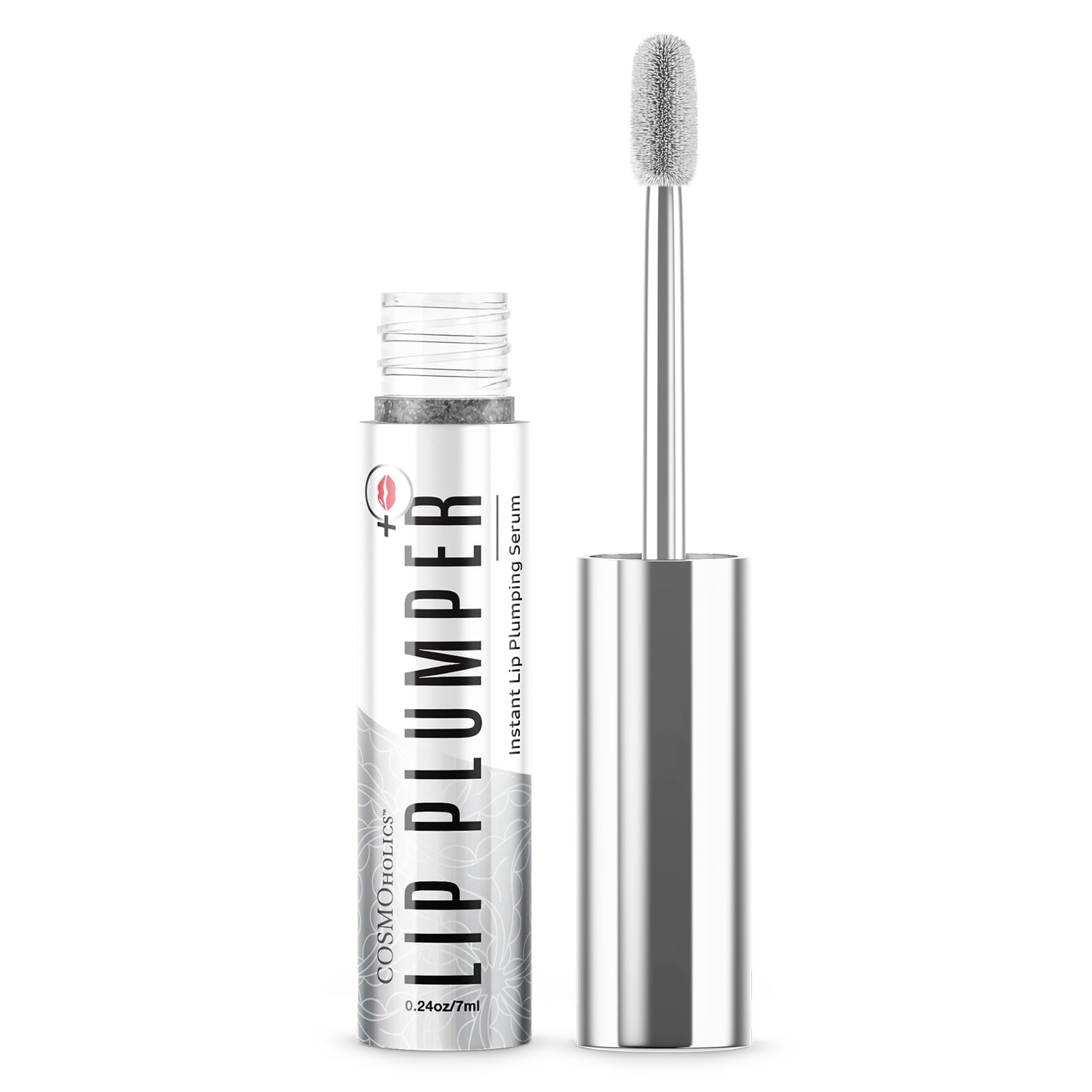 Lip Plumper, Instant Lip Plumping Serum 0.24oz / 7ml by Cosmoholics