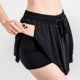 thumbnail image 5 of Falda corta deportiva para mujer Falda holgada falsa de dos piezas Anti-peep y de secado rápido para correr Fitness Culottes Shorts Falda Fridja fhjkhfk458968, 5 of 6