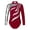 Burgundy, variant on CHICTRY Kids Girls Long Sleeve Cutout Back Gymnastics Leotard Shiny Rhinestones Dance Gym Exercise Bodysuit Pink 14