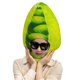 thumbnail image 1 of Capucha fotográfica con forma de fruta colorida y brillante, suave felpa, para la cabeza, con apertura para la cara, accesorio para fiesta de disfraces de celebridades de Internet, 1 of 8