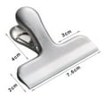thumbnail image 3 of Durable Metal Chip Bag Clips Stainless Steel Kitchen Set Food Chip Clip, 3 of 3