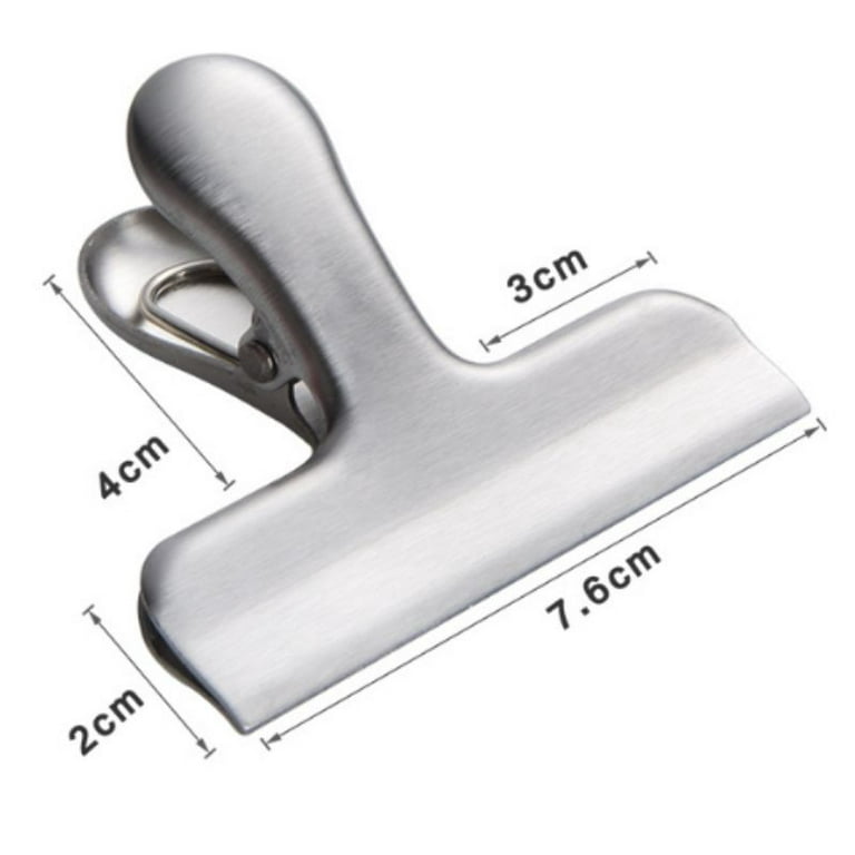  6 Pack Bag Clips, Stainless Steel Chip Clip, Chip