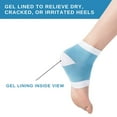 thumbnail image 2 of DCF Gel Moisturizing Heel Socks, 2 of 6