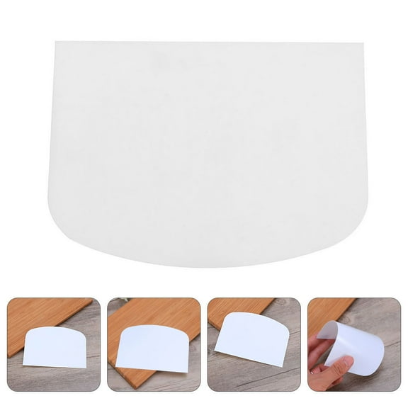 Sparsain Plastic Semicircle Cake Cutter for Kitchen (Soft White)