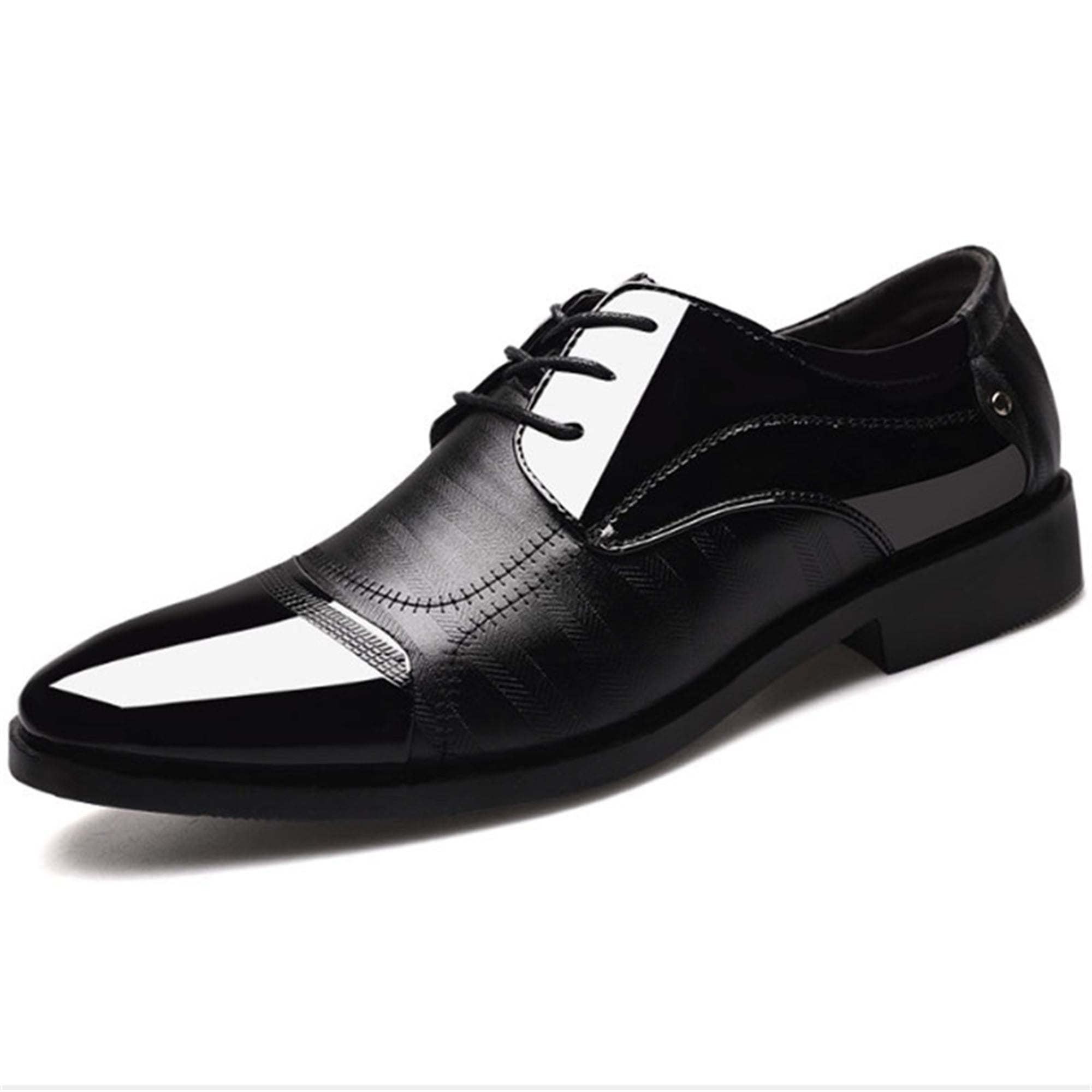 patent leather work shoes