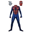 thumbnail image 1 of Disfraz de Ben Reilly para adultos y niños, traje de araña escarlata, superhéroe, Zentai, para Halloween Fivean unisex, 1 of 2