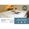 SafeRest Premium Hypoallergenic Waterproof Mattress Protector, Vinyl
