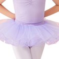 thumbnail image 2 of Robe de Danse pour Fille Ensemble Robe d'Entraînement à Manches Courtes Jupe de Ballet Jupe de Danse, 2 of 3