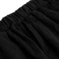 thumbnail image 4 of Pantalones Harem de cintura alta de suelto para mujer con bolsillos S Zulema Pantalones de lino de algodón de las mujeres, 4 of 8