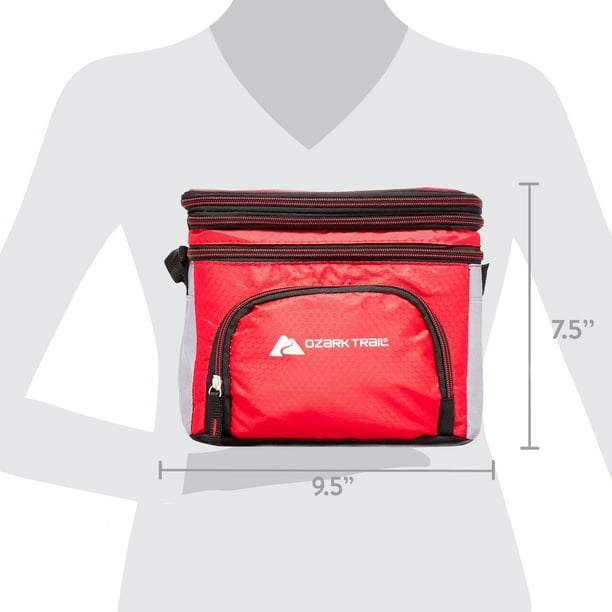 Ozark Trail OT-6000-50-6 Cooler 6 Can Soft-Sided Red - Walmart