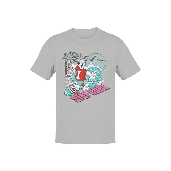 Officially Licensed Icee Surfing Polar Bear Adventure Men's T-shirt
