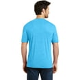 thumbnail image 2 of District Made Mens Perfect Tri Crew Tee-XS (Turquoise Frost), 2 of 6