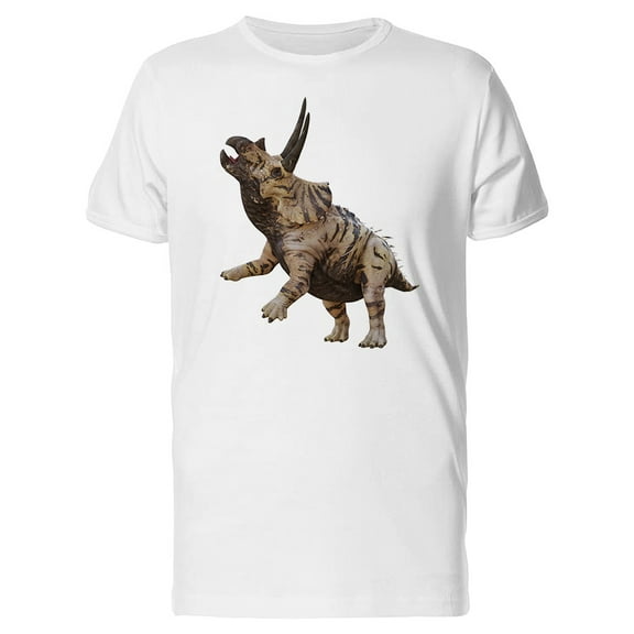 3D Triceratops T-Shirt Men -Image by Shutterstock, Male Large