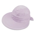 thumbnail image 4 of Women 2‑in‑1 Detachable Zipper Sun Hat UV Protection Wide Brim Bow Tie‑Back Lightweight Packable Summer Outdoor Travel Beach Sun‑Shade Head‑Accessory, 4 of 4