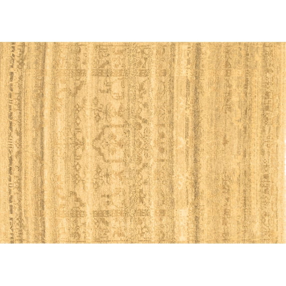 Ahgly Company Indoor Rectangle Solid Brown Modern Area Rugs, 2' x 3'
