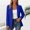 Blue, variant on Womens Casual Open Front Coats,Long Sleeve Lapel Blazer Jackets,Lightweight Business Outerwear Tops,Relaxed Fit Work Tops for Office,Comfortable Going Out Jackets Green XXL