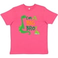 thumbnail image 3 of Inktastic I'm a Big Bro Dinosaur Boys Brother Announcement Youth T-Shirt, 3 of 5