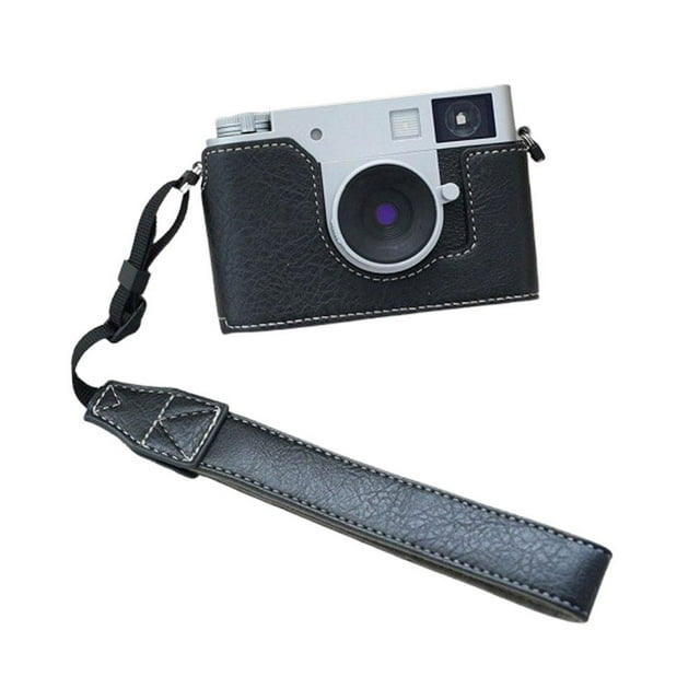 Pour Fujifilm X-Half Étui pour Appareil Photo Sac en Cuir PU Housse de Protection Sangle/ceinture Accessoire pour X-Half Appareil Photo Épaule W0C0 Housse
