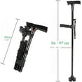 Walking Canes for Men & Women, Folding Canes with LED Flashlight, Fall