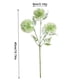 thumbnail image 3 of Billuyoard Brotes de flores de diente de león artificiales, decoración de ramo de flores falsas de tela de seda para boda Flores artificiales azul, 3 of 6