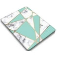 thumbnail image 3 of KSK KAISHEK Hard Shell Case Compatible MacBook Pro 16"( XDR Display & Touch ID, 2021/2022/2023) + Black Keyboard Cover Model A2780 A2485, Type C Marble 43, 3 of 5