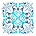 thumbnail image 2 of Robinson, Tamara 20x20 White Modern Wood Framed Museum Art Print Titled - Snowflakes, 2 of 4
