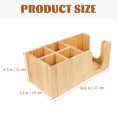 thumbnail image 2 of Coffee Station Organizer Wooden Coffee Bar Accessories Organizer Box Coffee Condiment Holder, 2 of 8