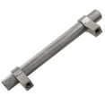 thumbnail image 3 of 3-3/4 in. Screw Center Solid Steel Knurled Euro Bar Pull, 3 of 6
