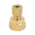 thumbnail image 2 of Thrifco Plumbing 9466006 66 1/4 Inch x 3/8 Inch Lead-Free Brass Compression FIP Adapter, 2 of 3