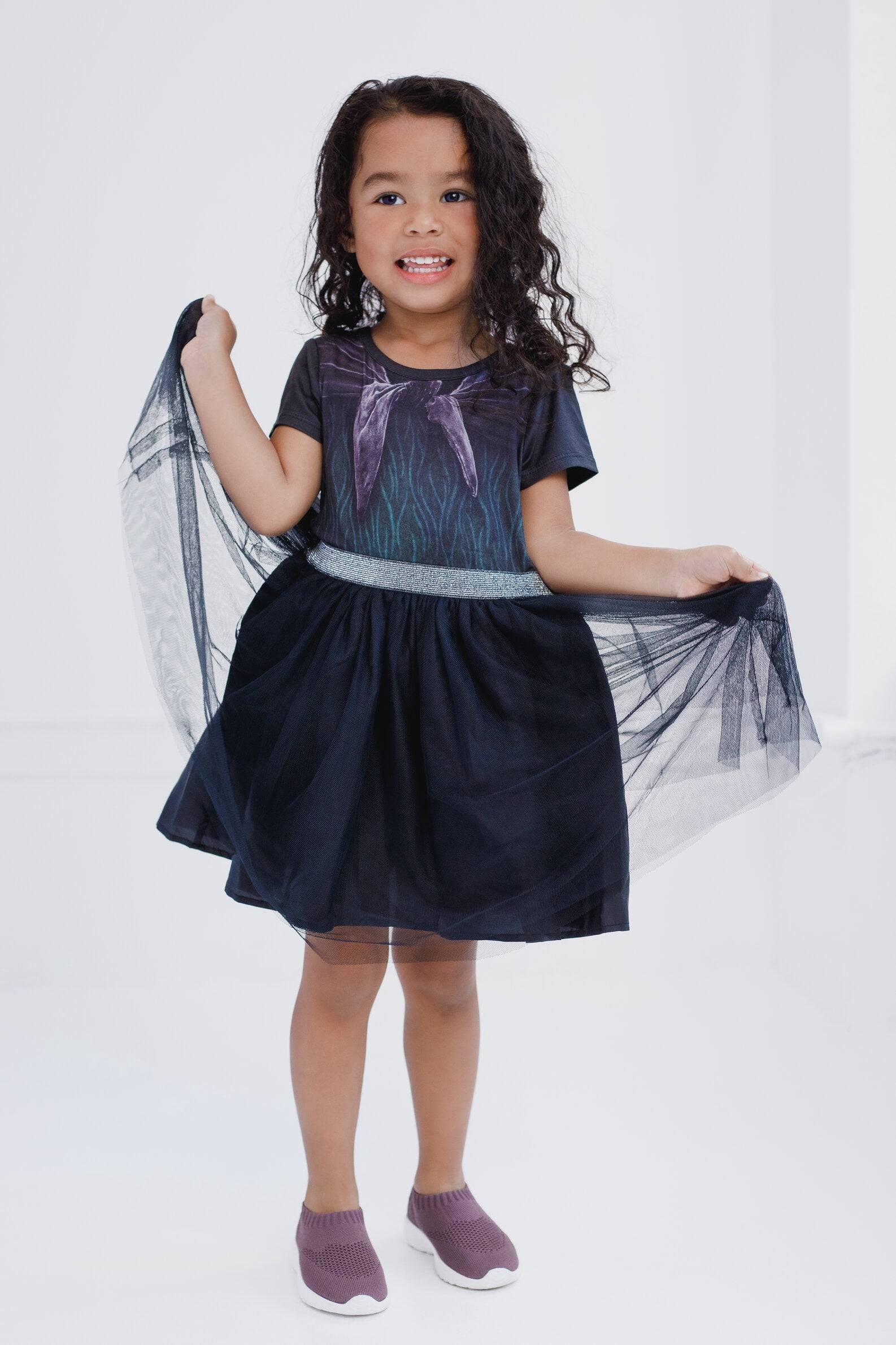 Universal Studios Wicked Elphaba Cosplay Tulle Dress Toddler to Big Kid