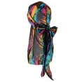 thumbnail image 2 of Gorro de Quimioterapia Sombrero de Cáncer Brilnte Turbante de Musulmán de Cabeza para Mujer Hombre Púrpura Baoblaze Unisex Long Tail Cap, 2 of 8
