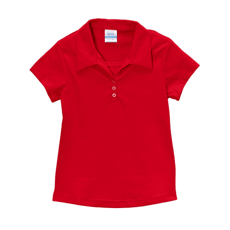 unik uniforms unik unik Girl s Uniform Triple Button Collar Shirt 