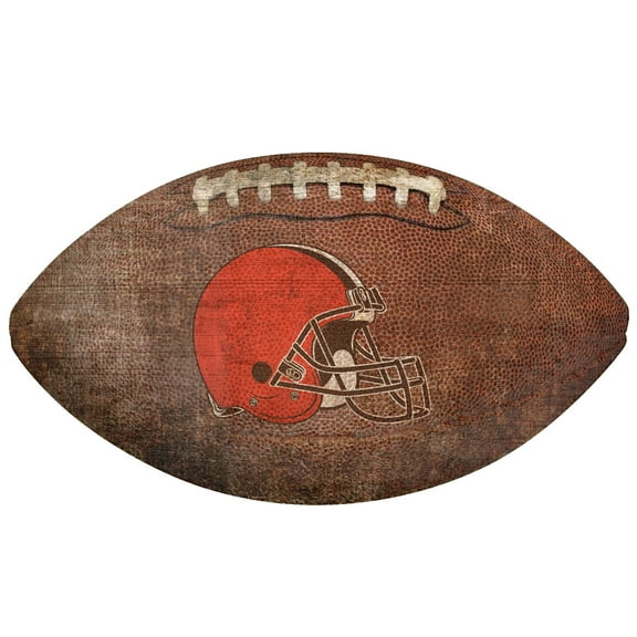 Cleveland Browns 12'' Football Sign